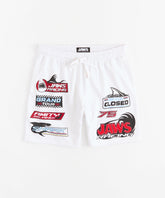 Jaws Racing Short - Cream